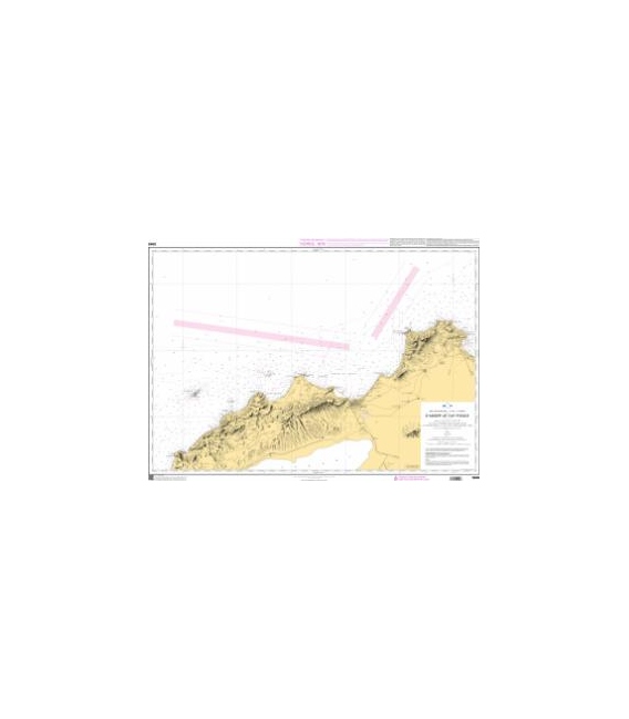 OceanGrafix French (SHOM) Nautical Chart 5948 DArzew au Cap Figalost)