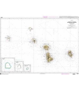 OceanGrafix French (SHOM) Nautical Chart 6033 Archipel de la Société - Îles sous-le-Vent