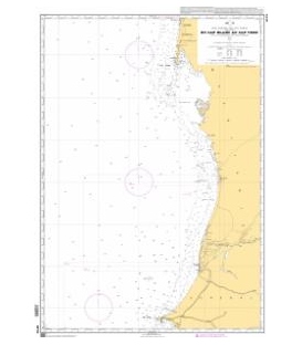 OceanGrafix French (SHOM) Nautical Chart 6113 Du Cap Blanc au Cap Vert