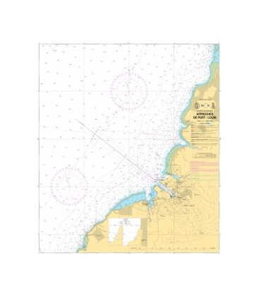OceanGrafix French (SHOM) Nautical Chart 7799 Approches de Port-Louis