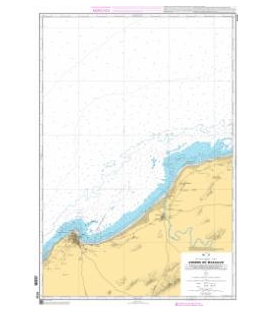 OceanGrafix French (SHOM) Nautical Chart 6120 Abords de Mazagan