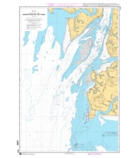 OceanGrafix French (SHOM) Nautical Chart 6148 Embouchure du Rio Nunez