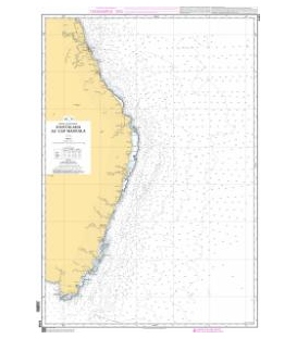 OceanGrafix French (SHOM) Nautical Chart 6153 DAntalaha au Cap Masoalaest