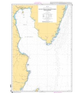 OceanGrafix French (SHOM) Nautical Chart 6154 De Nosy Fanala à lîle Sainte-Marie - Baie dAntongil