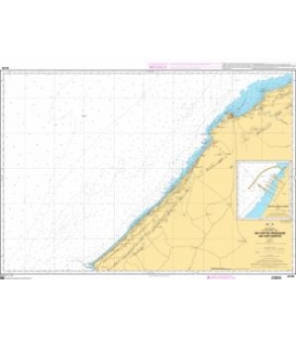 OceanGrafix French (SHOM) Nautical Chart 6170 Du Cap de Mazagan au Cap Cantin