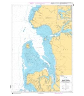 OceanGrafix French (SHOM) Nautical Chart 6183 Baie de Corisco - Rivières Mondah et Muny