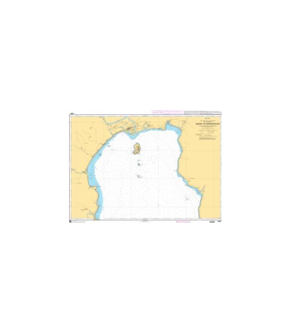 OceanGrafix French (SHOM) Nautical Chart 6309 Abords de Maroantsetra