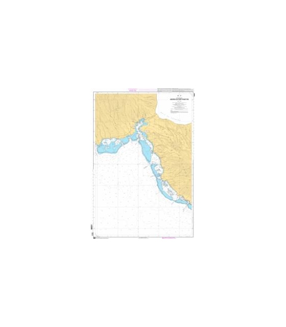 OceanGrafix French (SHOM) Nautical Chart 6525 Abords de Port Phaeton