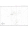 OceanGrafix French (SHOM) Nautical Chart 6604 De Mururoa à Fangataufa