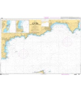 OceanGrafix French (SHOM) Nautical Chart 6616 Du Cap Bénat au Cap Lardier - Rade de Bormes - Baie de Cavalaire