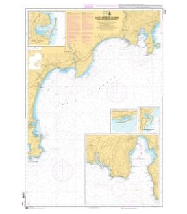 OceanGrafix French (SHOM) Nautical Chart 7200 Du Cap dAntibes au Cap Ferrat - Baie des Anges - Rade de Villefranche