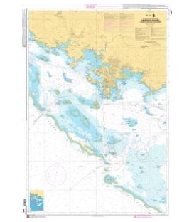 OceanGrafix French (SHOM) Nautical Chart 6687 Abords de Nouméa - Passes de Boulari et de Dumbéa