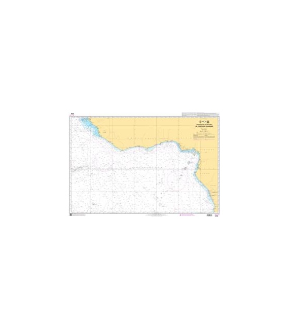 OceanGrafix French (SHOM) Nautical Chart 6758 De Freetown à Luanda