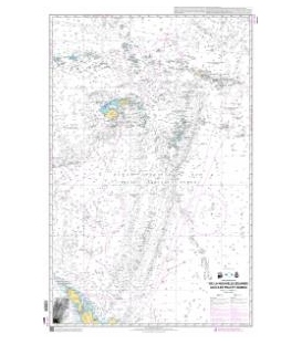 OceanGrafix French (SHOM) Nautical Chart 6817 De la Nouvelle-Zélande aux Iles Fidji et Samoa