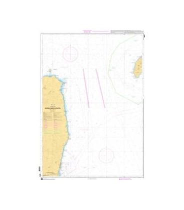 OceanGrafix French (SHOM) Nautical Chart 6822 Abords Nord de Bastia