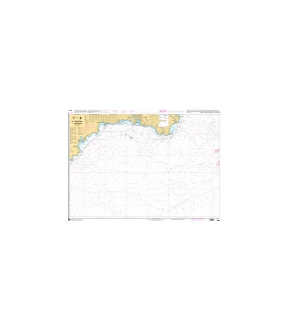OceanGrafix French (SHOM) Nautical Chart 6941 De Lizard Point à Dartmouth