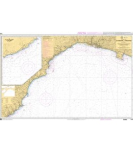 OceanGrafix French (SHOM) Nautical Chart 7019 De Imperia à Portofino