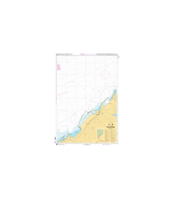 OceanGrafix French (SHOM) Nautical Chart 7707 Ports de Tanger Med et de Ksar-es-Srhir