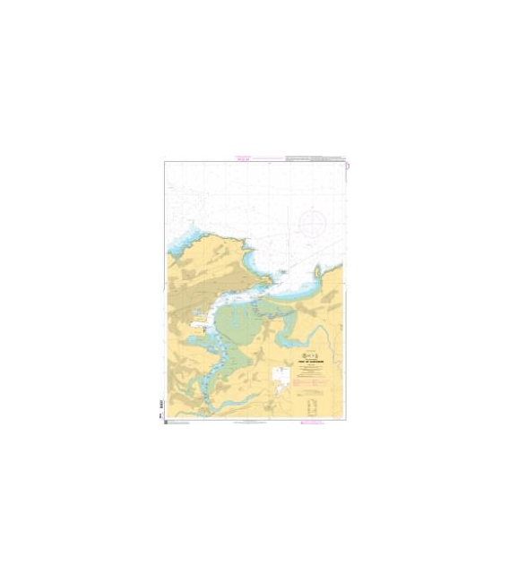 OceanGrafix French (SHOM) Nautical Chart 7239 Port de Santander