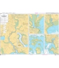 OceanGrafix French (SHOM) Nautical Chart 7249 Ports et Mouillages en Finistère Sud