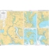 OceanGrafix French (SHOM) Nautical Chart 7249 Ports et Mouillages en Finistère Sud