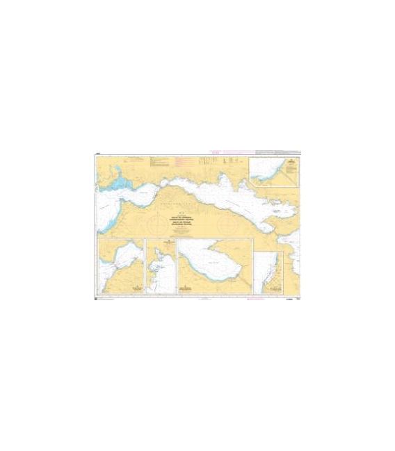 OceanGrafix French (SHOM) Nautical Chart 7253 Golfe de Corinthe (Korinthiakós Kólpos) - Golfe de Pátras (Patraïkós Kólpos)