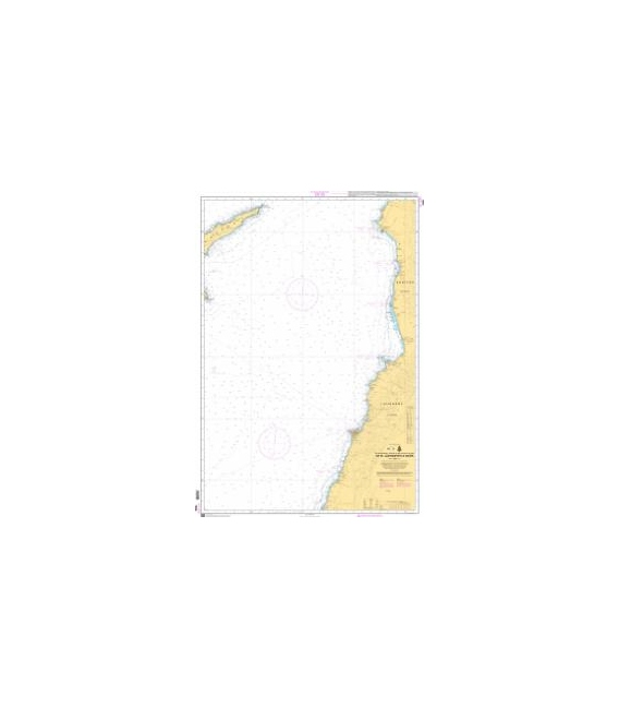 OceanGrafix French (SHOM) Nautical Chart 7255 De El Lādhiqiyeh à Soûr