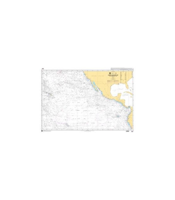OceanGrafix French (SHOM) Nautical Chart 7023 Océan Pacifique Est - De San Francisco à Lima