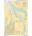 OceanGrafix French (SHOM) Nautical Chart 7030 Cours de la Garonne - Du Bec dAmbès à Bordeaux