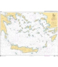 OceanGrafix French (SHOM) Nautical Chart 7265 Mer Egée - Partie Sud