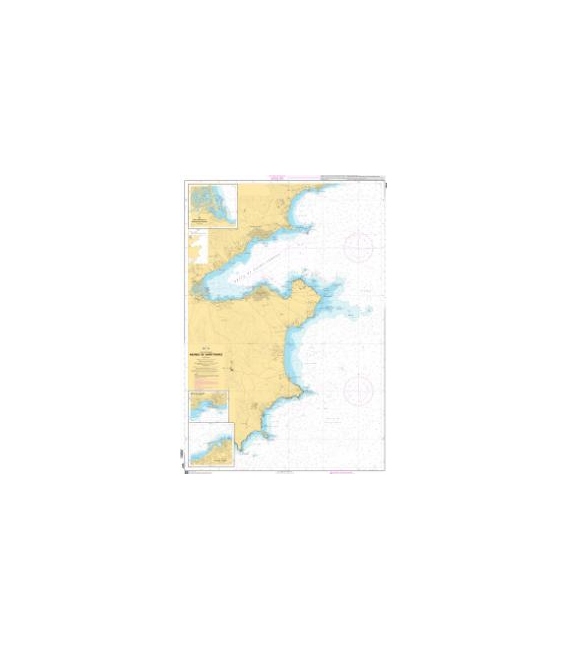 OceanGrafix French (SHOM) Nautical Chart 7267 Abords de Saint-Tropez