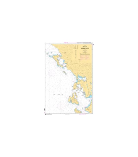 OceanGrafix French (SHOM) Nautical Chart 7272 Iles Ioniennes (Iónioi Nísoi) - De Nísos Othonoí à Nísos Zákinthos