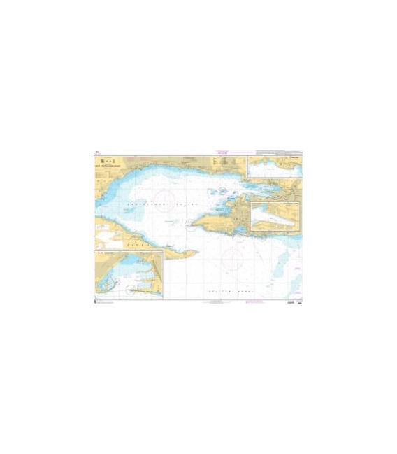 OceanGrafix French (SHOM) Nautical Chart 7695 Split - Kastelanski Zaljev