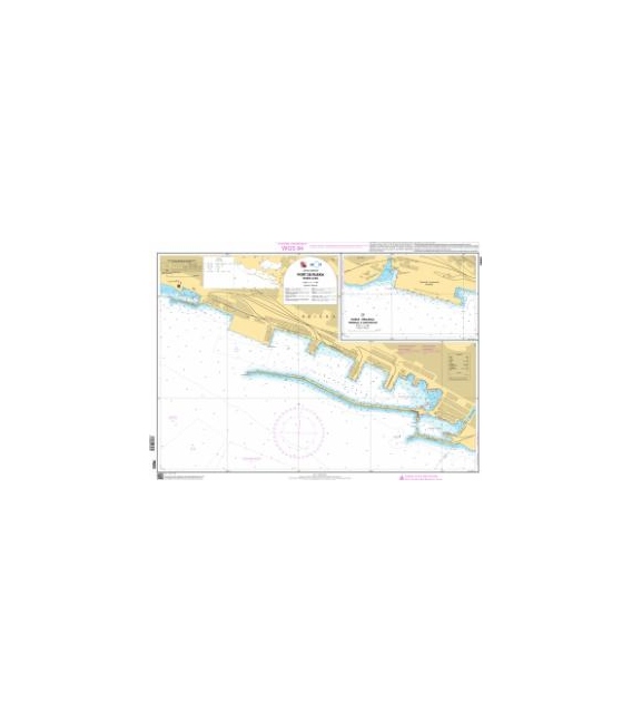 OceanGrafix French (SHOM) Nautical Chart 7693 Port de Rijeka - Rijeka Luka