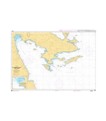 OceanGrafix French (SHOM) Nautical Chart 7284 De Argolikós Kólpos à Níos Póros