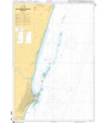 OceanGrafix French (SHOM) Nautical Chart 7682 Abords Nord de Toamasina (Tamatave)