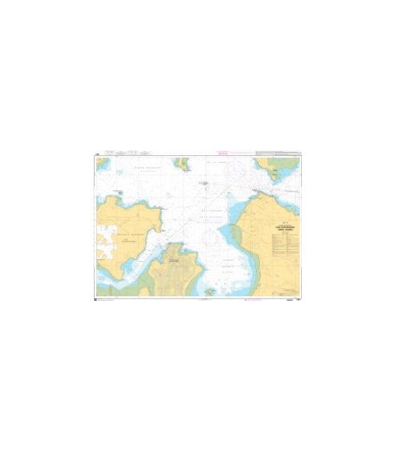 OceanGrafix French (SHOM) Nautical Chart 7681 Baie dAntsiranana (Diégo-Suarez)
