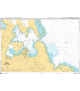 OceanGrafix French (SHOM) Nautical Chart 7680 Approches de la Baie dAntsiranana (Diégo-Suarez)
