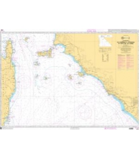 OceanGrafix French (SHOM) Nautical Chart 7291 De Piombino à Fiumicino et côte Est de Corse