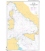 OceanGrafix French (SHOM) Nautical Chart 7292 De la Corse à la Sicile (Sicilia) et au Cap Bon (Ras at Tib)