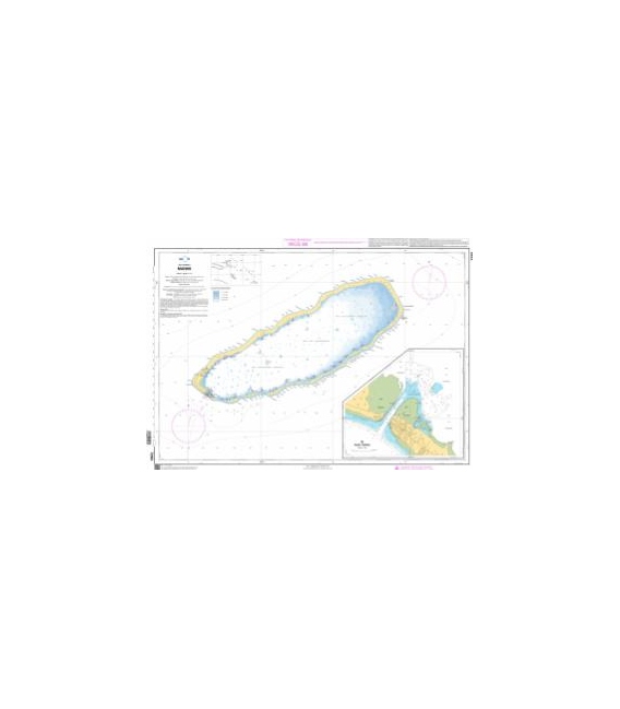 OceanGrafix French (SHOM) Nautical Chart 7293 Manihi