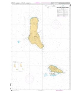 OceanGrafix French (SHOM) Nautical Chart 7679 Îles Grande Comore et Mohéli