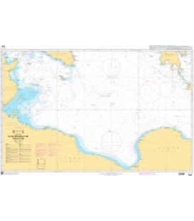 OceanGrafix French (SHOM) Nautical Chart 7299 Du Cap Bon (Ras At Tib) à Ras At Tīn