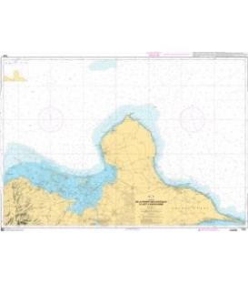 OceanGrafix French (SHOM) Nautical Chart 7302 De la Pointe des Châteaux à lIlet à Kahouanne