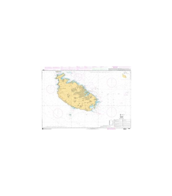 OceanGrafix French (SHOM) Nautical Chart 7675 Malta