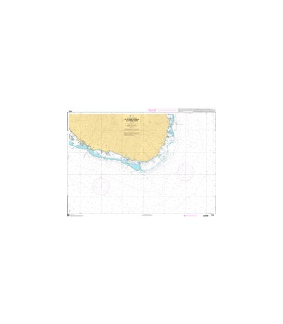 OceanGrafix French (SHOM) Nautical Chart 7305 De la Passe dAiurua à la Passe Havae