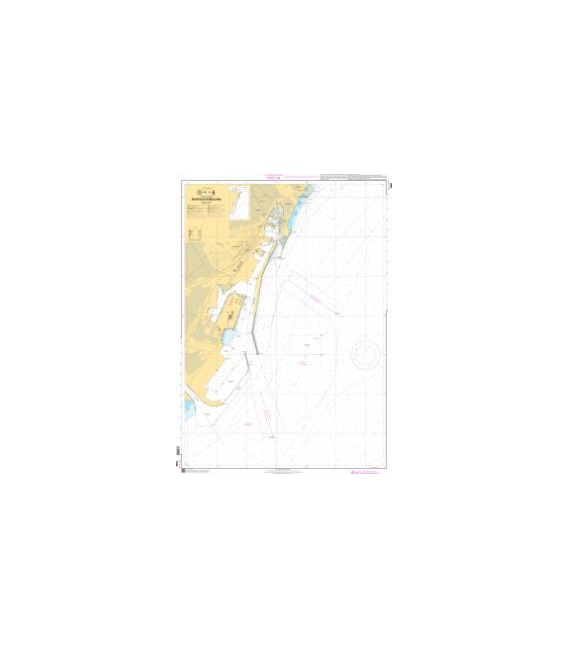 OceanGrafix French (SHOM) Nautical Chart 7046 Puerto de Barcelona