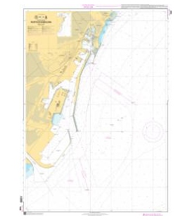 OceanGrafix French (SHOM) Nautical Chart 7046 Puerto de Barcelona