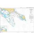 OceanGrafix French (SHOM) Nautical Chart 7052 De Nouméa à lÎle des Pins - Le Grand lagon Sud