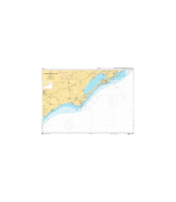 OceanGrafix French (SHOM) Nautical Chart 7054 De lembouchure de lAude à Sète